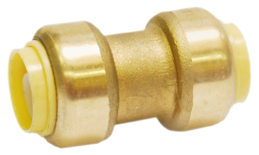 Straight Coupling Lead Free 1/2" x 1/2"