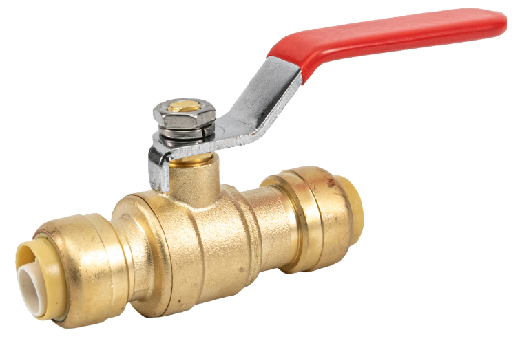 Sharkbite Push Fit Ball Valve 1/2" Lead Free