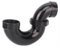 ABS P-Trap 1 1/2" Less Cleanout with Union