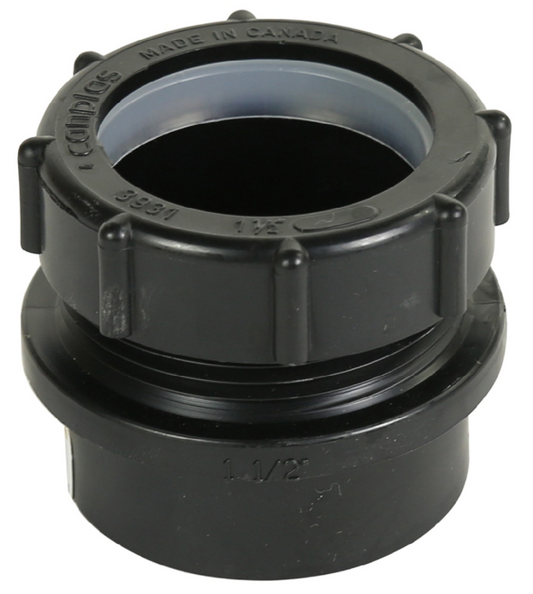 ABS Trap Adapter Male 1½in Black