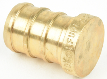 Pex Brass Plug 1/2"
