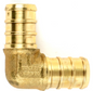 Pex Brass 90 Elbow 1/2" x 1/2"