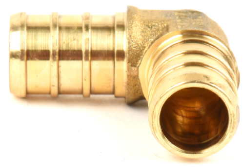 Pex Brass 90 Elbow 1/2" x 1/2"