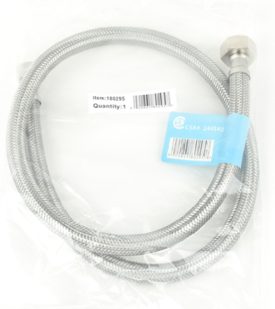Flex Hose SS 3/8"Comp x 1/2" FIP - 36" Faucet