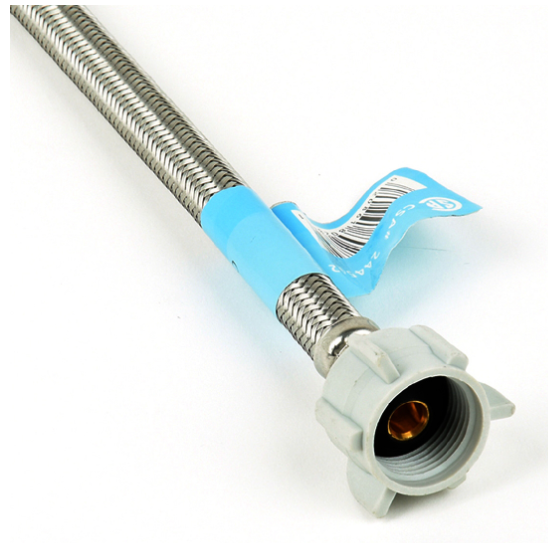 Flex Hose SS 3/8" Comp x 7/8" Ballcock 20" - Toilet