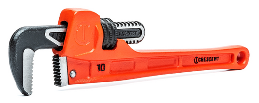 Crescent Cast Iron SLIM JAW (TM) Pipe Wrench 10in