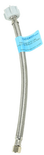 Flex Hose SS 3/8" Comp x 7/8" Ballcock - 12" Toilet