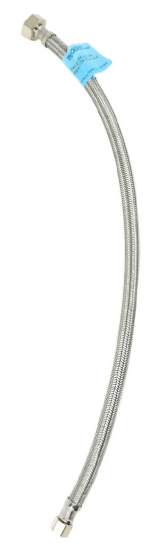 Flex Hose SS 3/8" Comp x 1/2" FIP - 20" Faucet