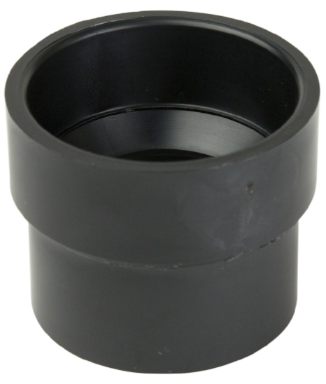 ABS Reducing Coupling 1 1/2" - 1 1/4"