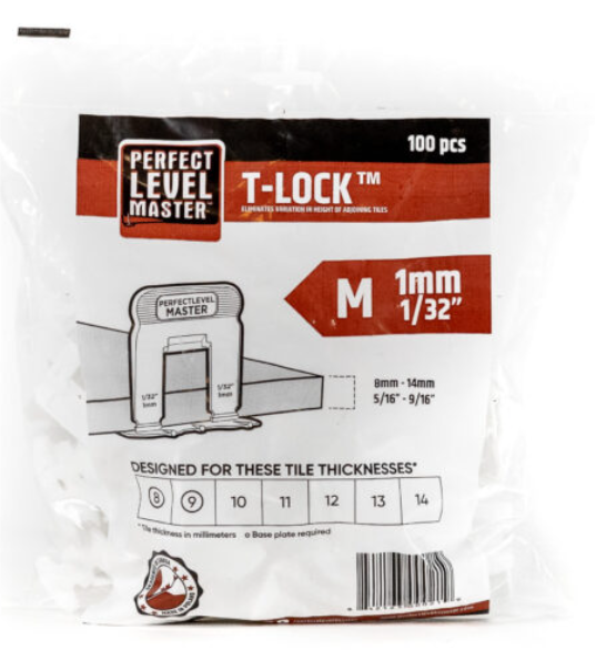 Perfect Level Master – T-Lock™ Clips 100PK