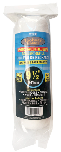 Paint Roller Refill Microfiber 9.5" 12 mm Pile