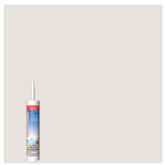 MAPEI MAPESIL T PLUS 299 mL 5221 Moonbeam 100% Silicone Sealant
