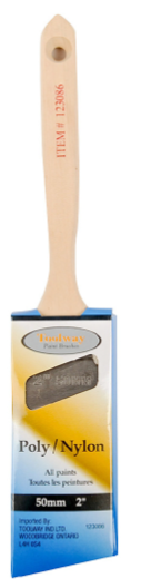 Paint Brush 2" Angle Nylon/Poly