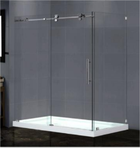 Esmerelda 60" Shower System-chrome