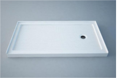 Esmerelda TRAY 48" right hand drain
