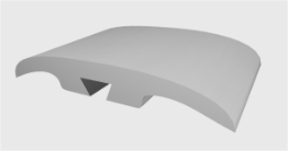 Beaulieu Rapido Aprillia (2247) Luxury Vinyl Flooring Reducer 94"