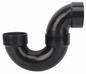 ABS P-Trap with C/Out Less Union 1 1/2"