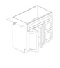 Divine Cabinetry Vanity S6-VSD30R