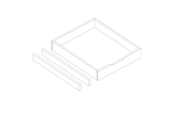 Divine Cabinetry:Divine Cabinetry Roll Out Drawer RD30