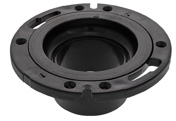 ABS Adj. Floor Flange 4" x 3"