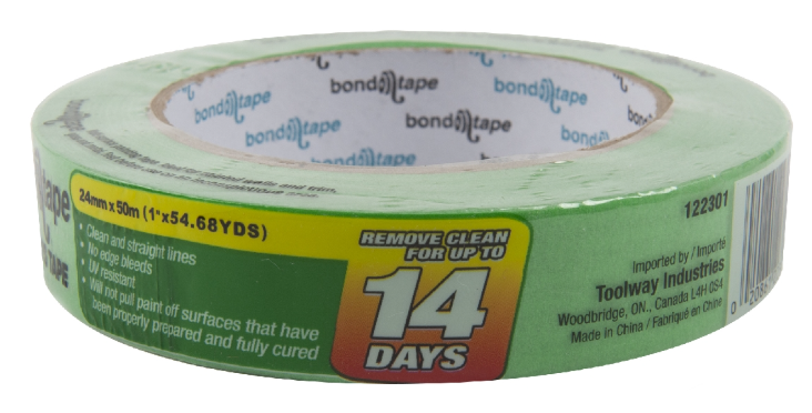 Painters Tape 24mm x 50m Green
