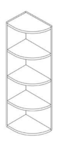 Divine Cabinetry Wall Cabinet H8-WES0942