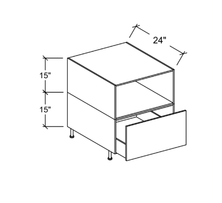 Divine Cabinetry Base Cabinet BBL27 ML