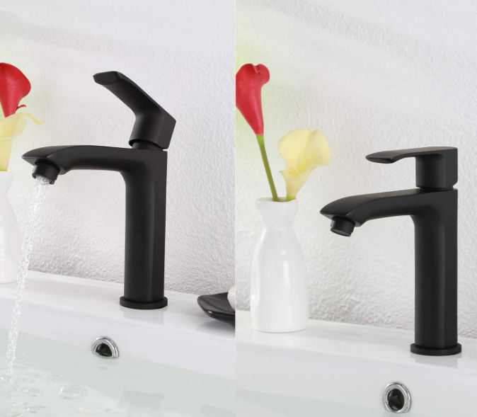 Kodaen Slim Single Hole Vanity Faucet F11125MB