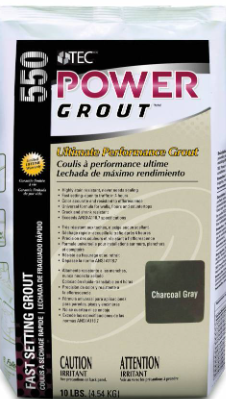 TEC 10lb Sanded Power Grout 910 Bright White