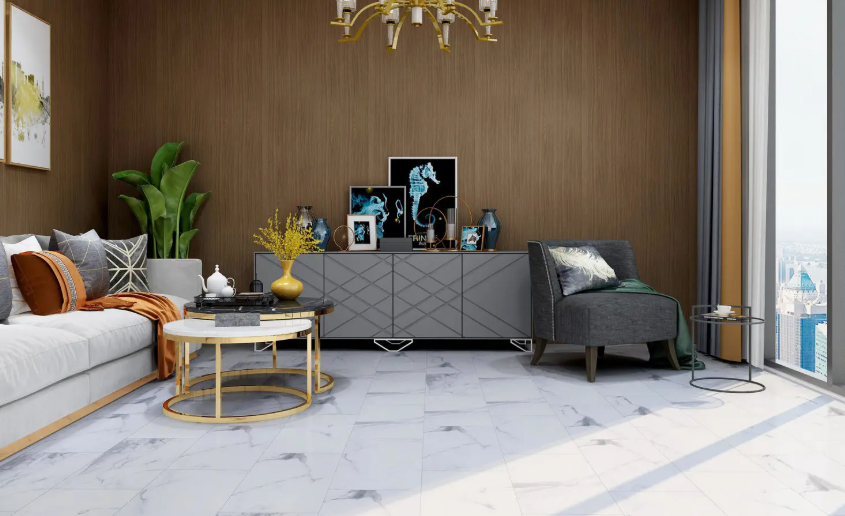 Taiga Voila Plus 12"x24" Tile Reflection Vinyl Flooring