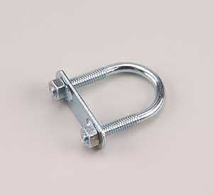 Onward 2121XB U-Bolt, 1-1/8 in W Inside, Metal, Zinc, 1/PK