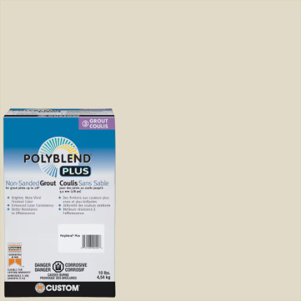 Polyblend Non-Sanded Alabaster Grout 10lb #333