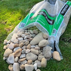 Medium River Stone Bagged