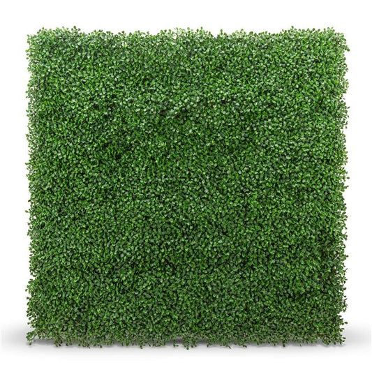 Naturae Décor Boxwood 20 in x 20 in Foliage Panel 4PK