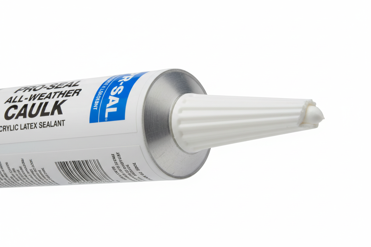 caulking tube close up