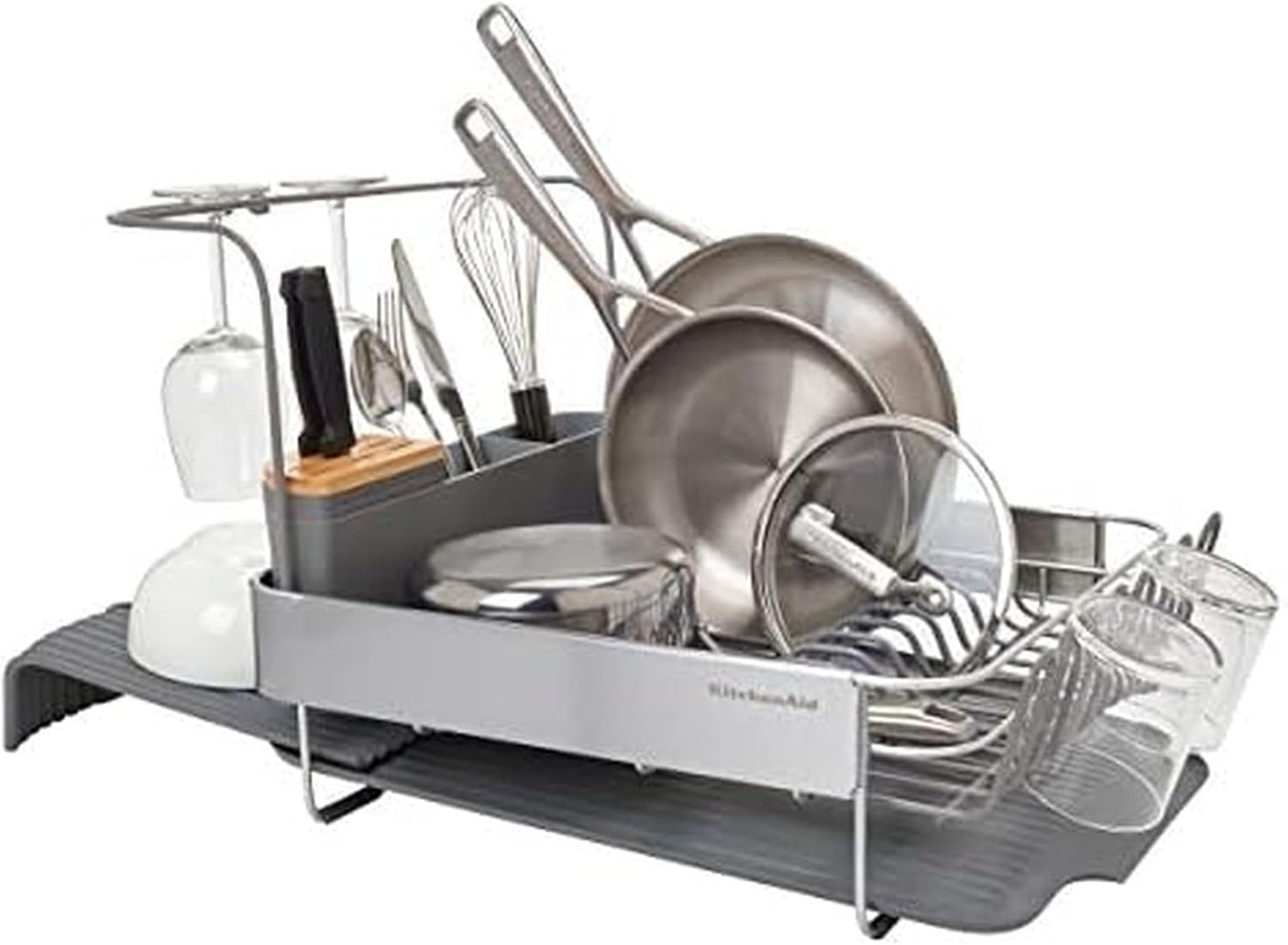 Kitchen Aid Dish Tray With Expandable Drain Board