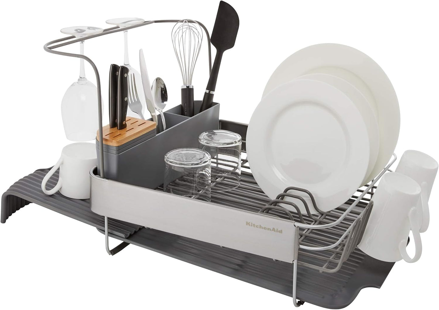 Kitchen Aid Dish Tray With Expandable Drain Board