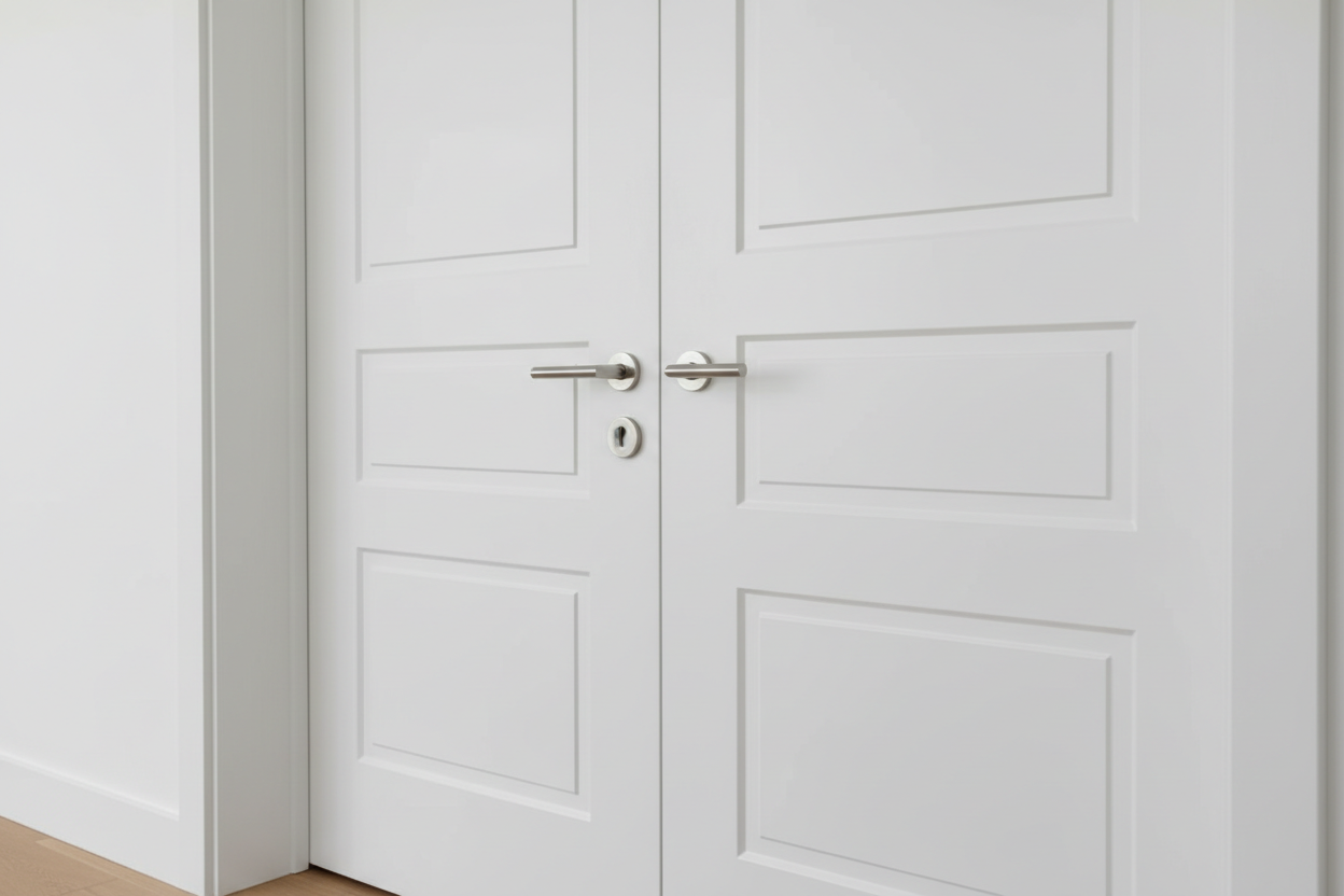 Doors - Interior white close up