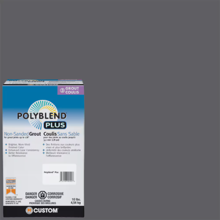 Polyblend Non-Sanded Grout 10lb Dove Grey #370