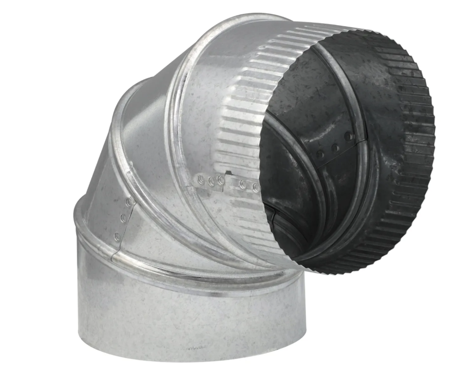 Toolway Galvanized Elbow Adj 30ga. 3 x 90deg