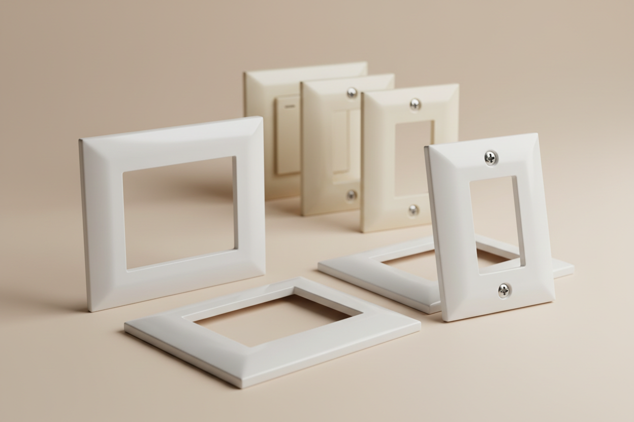 Electrical - Face Plates close up