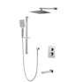 Kodaen Diamond 3 Way Thermostatic Shower System - F57123CP-W12ATS