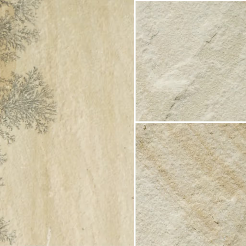 StoneArch Fossil Paver Natural Saw Cut 12x12