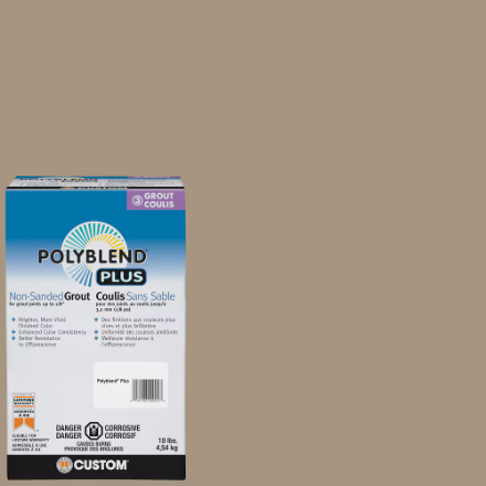 Polyblend Non-Sanded Grout 10lb Light Smoke #145