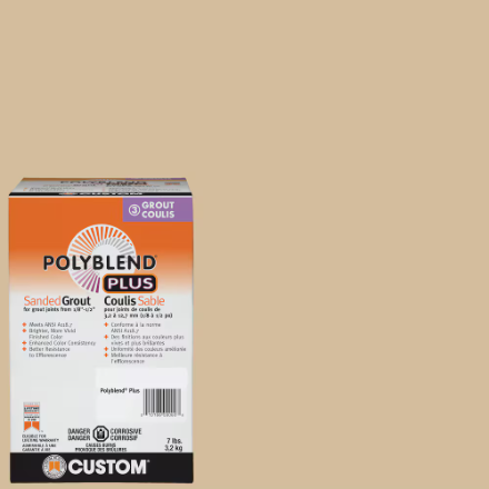 Polyblend Sanded Grout 7lb Linen #122