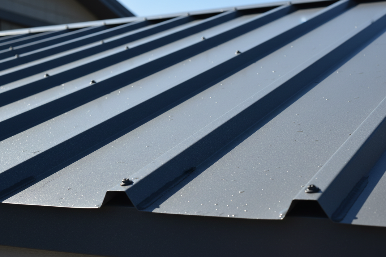 Metal Roofing close up