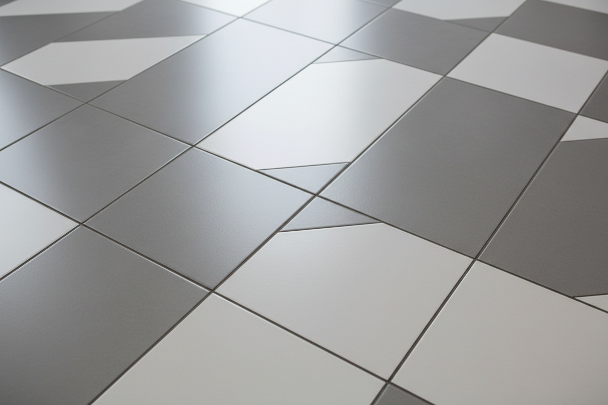 modern tile close up