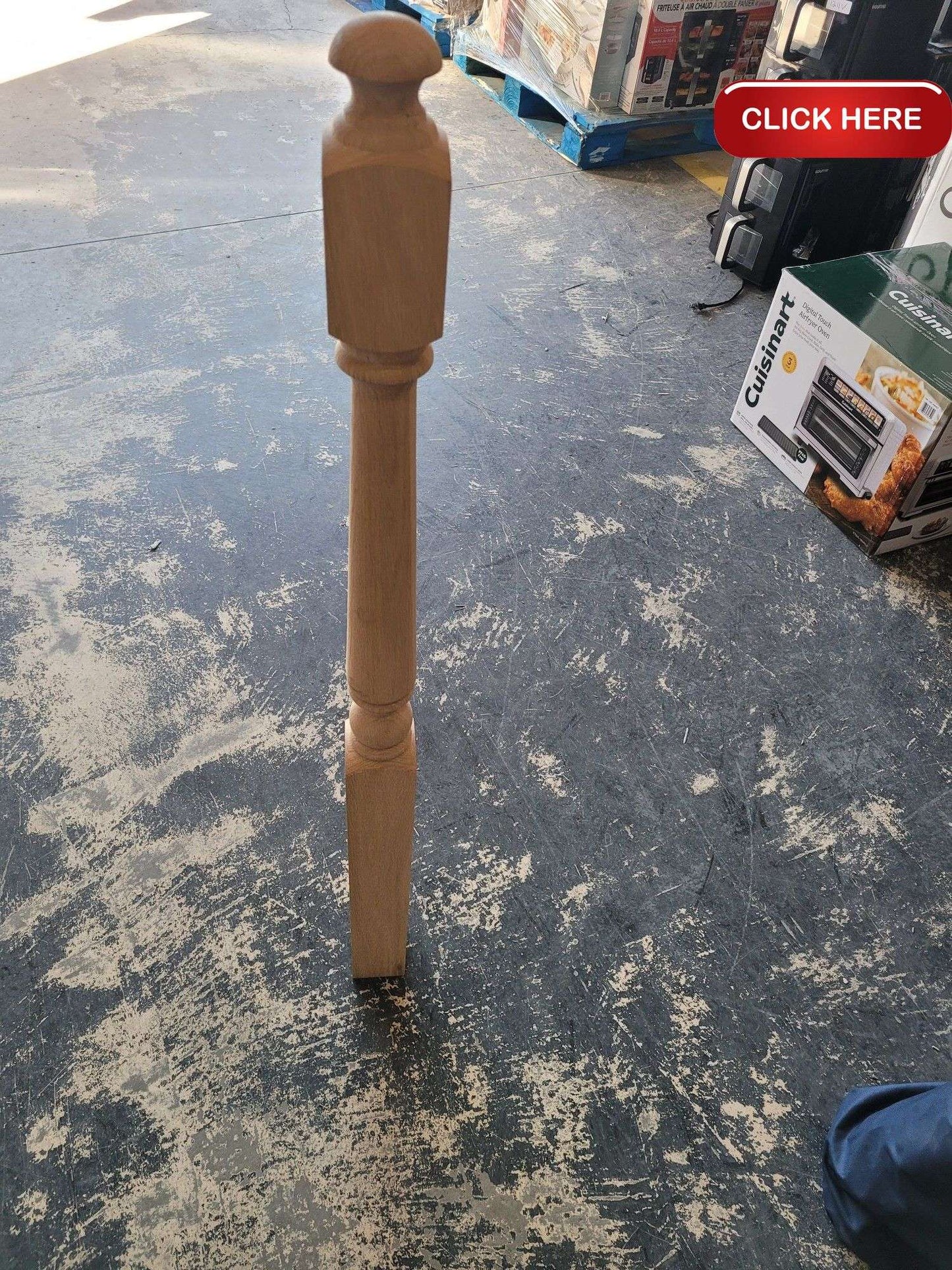Traditional Red Oak Newel Posts 3" x 48"
