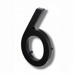 House Numbers - #6 Misc. styles and colors