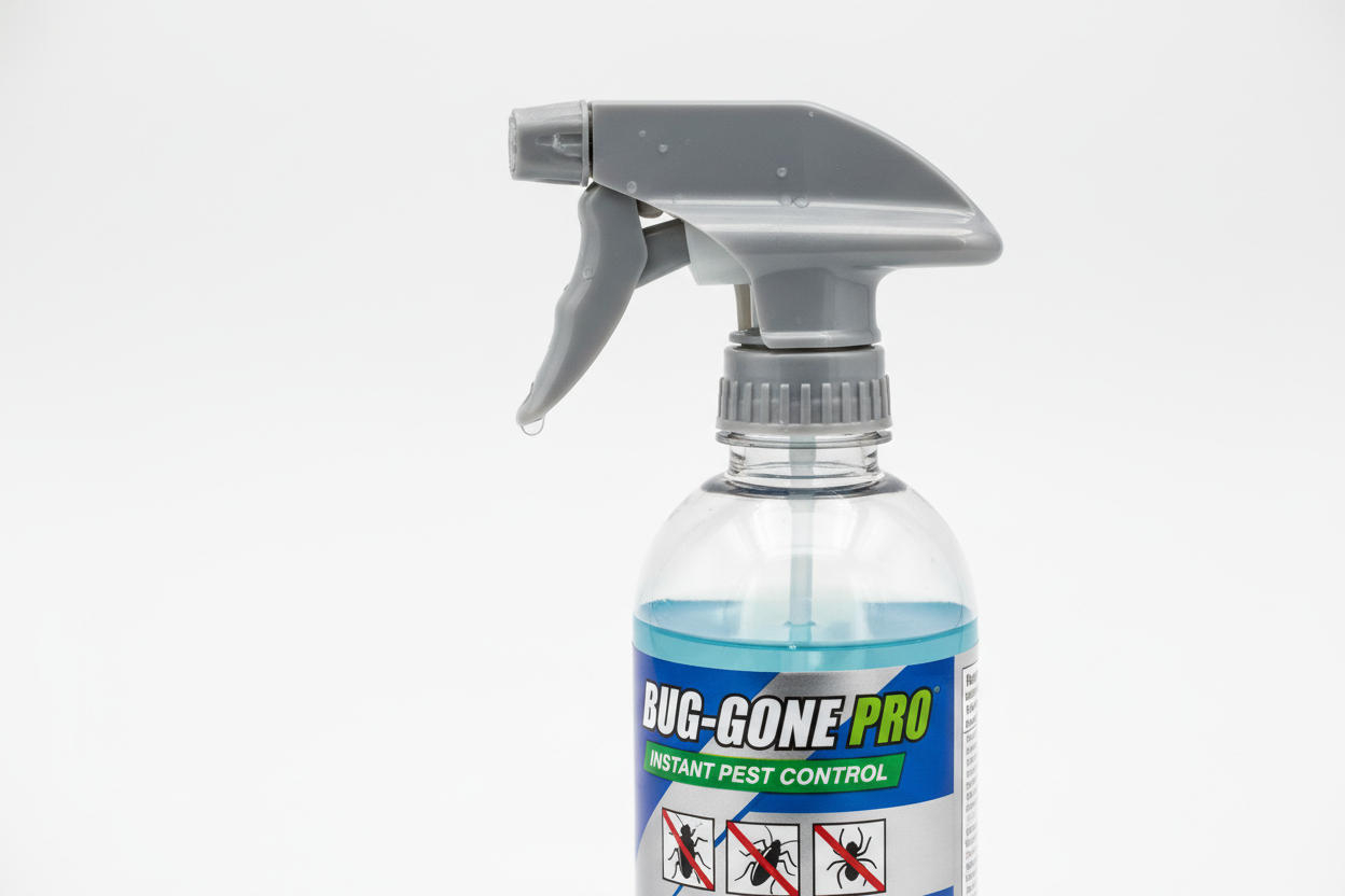 Pest Control & Bug Spray close up